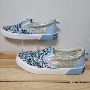 Ground Up X Disney Lilo & Stitch Slip-On Lt Blue Shoes - Size 3